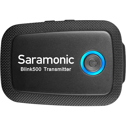 Saramonic Blink 500 Digital Camera-Mount Wireless Omni Lavalier Microphone System (2.4 GHz) Black 1 Transmitter + 1 Lav mic Lightning - Open Box