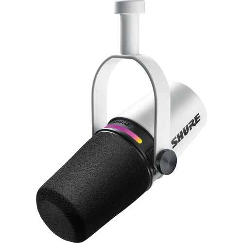 Shure XLR/USB Speech Microphone - White