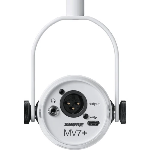 Shure XLR/USB Speech Microphone - White