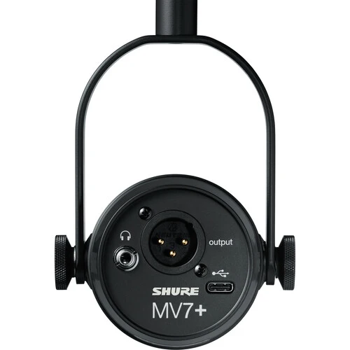 Shure XLR/USB Speech Microphone - Black