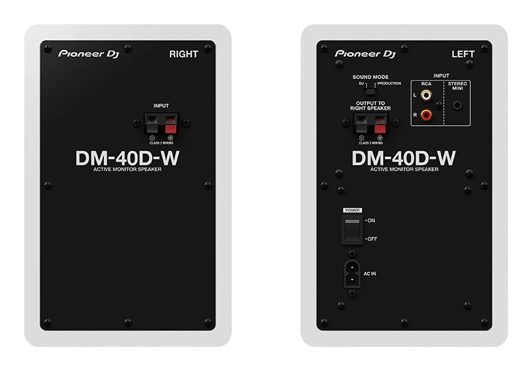 PIONEER DJ DM-40D-W