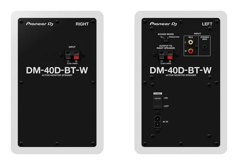 PIONEER DJ DM-40D-BT-W