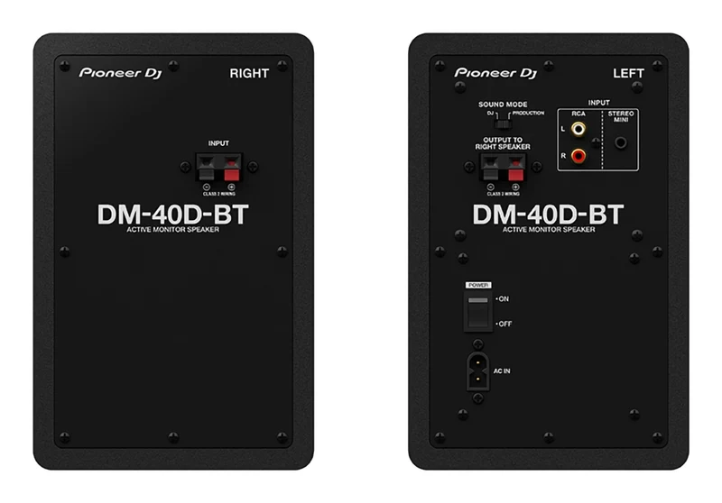PIONEER DJ DM-40D-BT-K