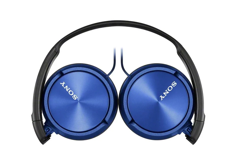 Sony MDR-ZX310AP - ZX Series - headphones with mic - full size - 3.5 mm jack - blue