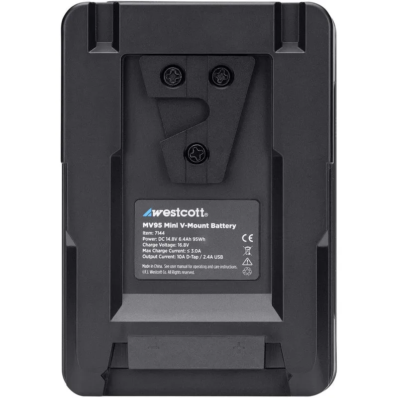 Westcott MV95 Mini V-Mount 14.8V Lithium-ion Battery (95Wh)