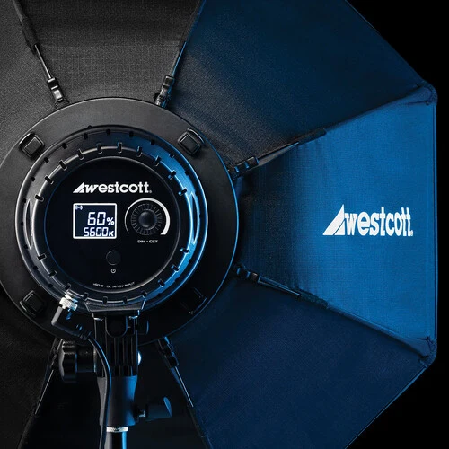 Westcott U60-B Bi-Color LED Monolight with Octabox (1-Light Kit)