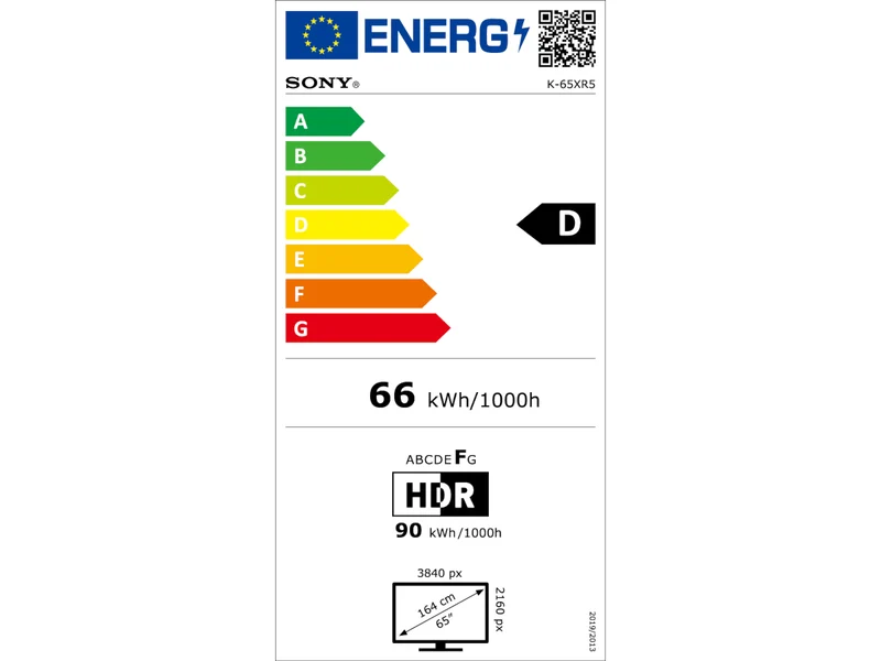 SONY 65 BRAVIA 5 (K-65XR59)