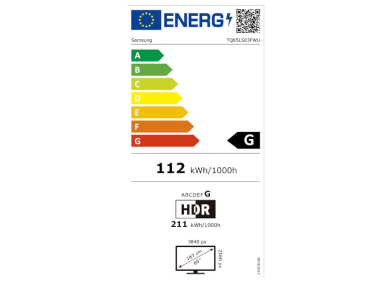 SAMSUNG TQ65LS03FW The Frame Pro 2025