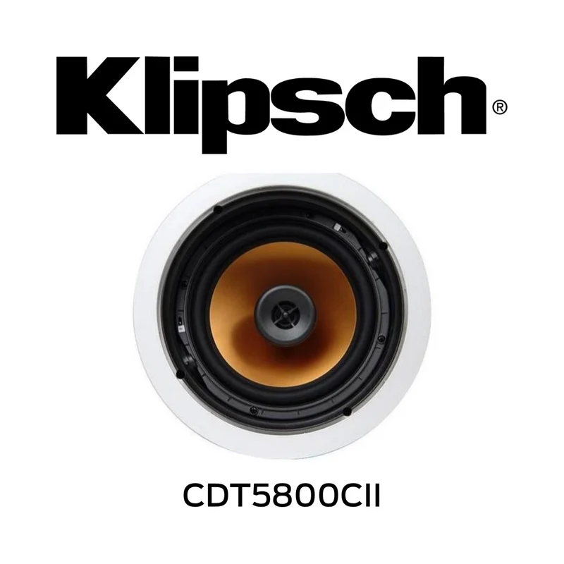 Klipsch CDT5800CII - Haut-parleur 8" pivotant 2-voies pour plafond