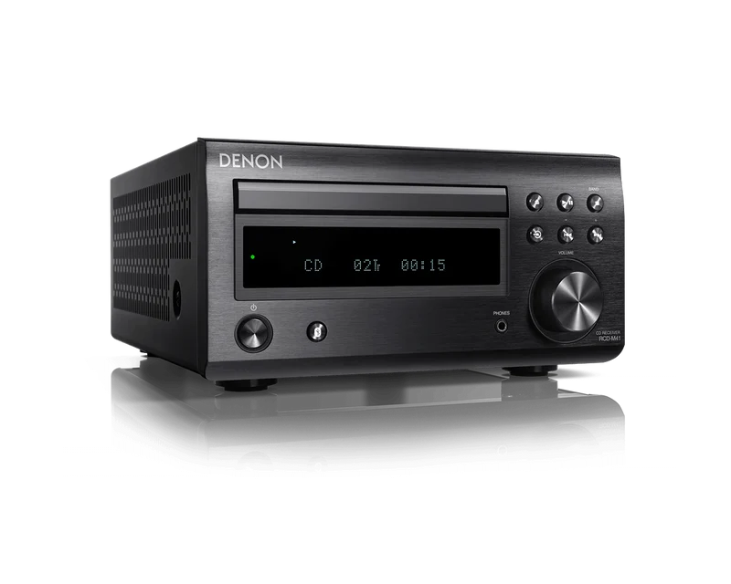 Denon DM41 - Système Hi-Fi avec CD, Bluetooth et tuner AM/FM!