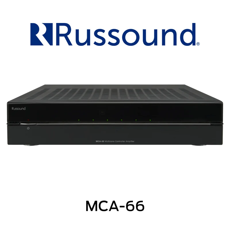 Russound MCA66 - Amplificateur multizones pour les systèmes Russound. 6 sources/6 zones amplifiées @ 20W