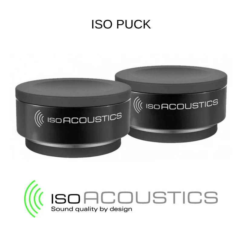 IsoAcoustics ISO PUCK - Isolateurs de vibrations 20 lbs unité (jeu de 2)