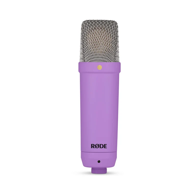 RODE NT1 Signature Series Large-Diaphragm Condenser Microphone (Purple)