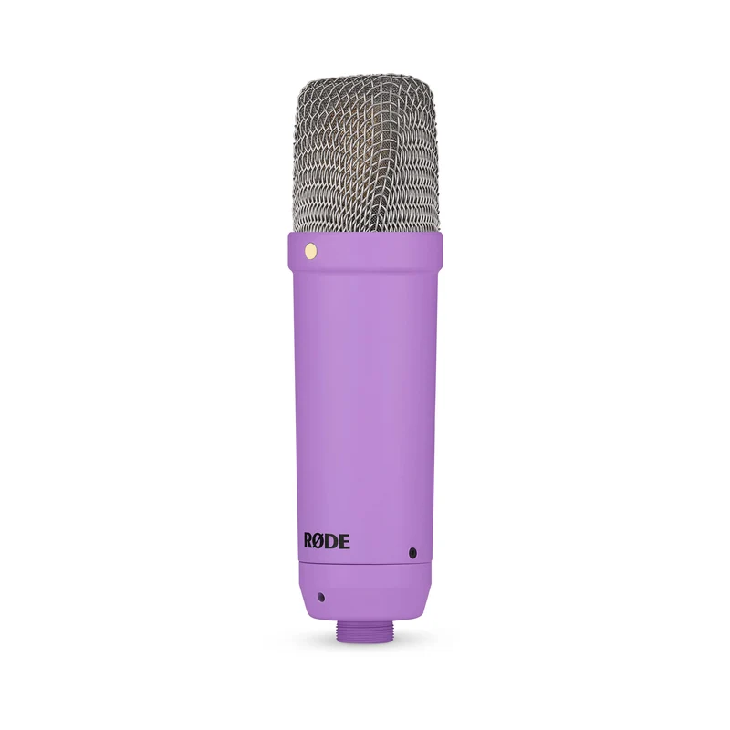RODE NT1 Signature Series Large-Diaphragm Condenser Microphone (Purple)
