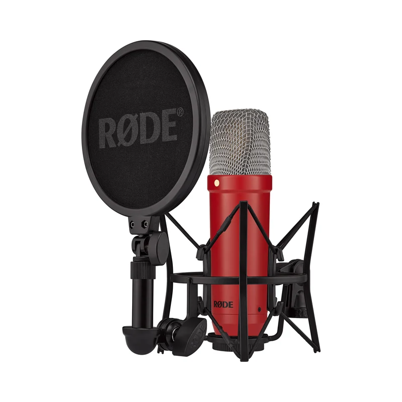 RODE NT1 Signature Series Large-Diaphragm Condenser Microphone (Red)