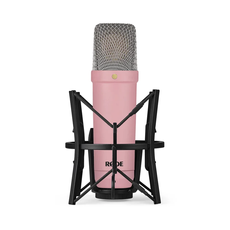 RODE NT1 Signature Series Large-Diaphragm Condenser Microphone (Pink)