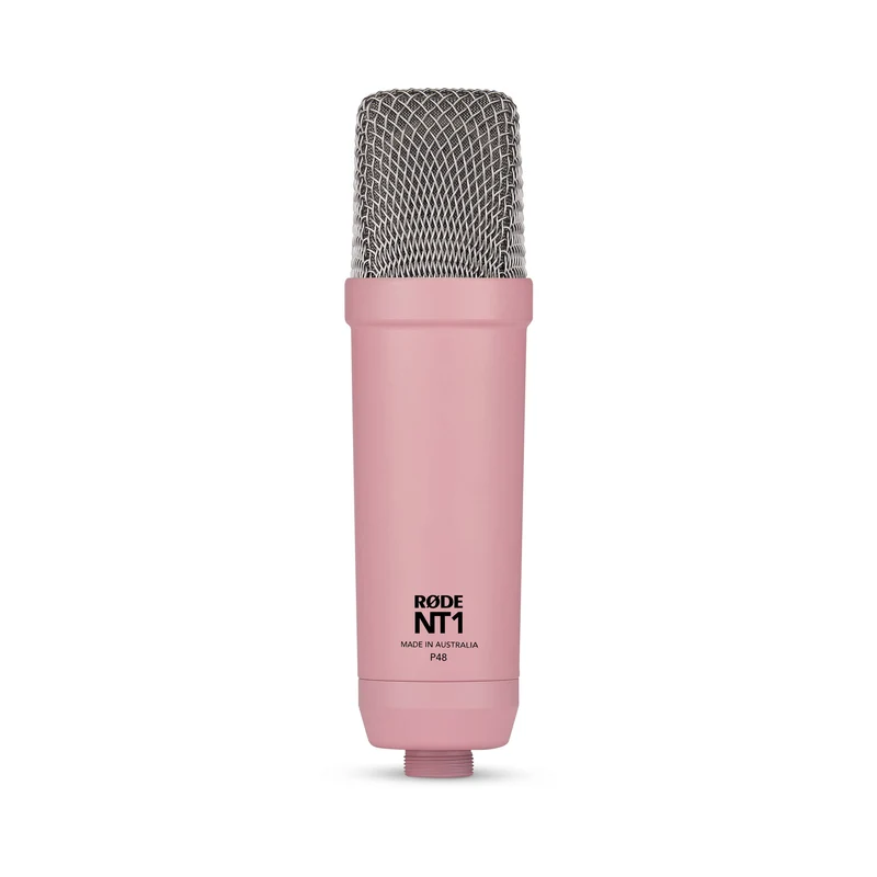 RODE NT1 Signature Series Large-Diaphragm Condenser Microphone (Pink)