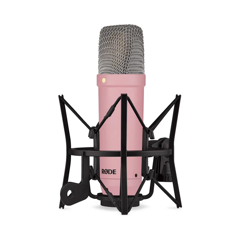 RODE NT1 Signature Series Large-Diaphragm Condenser Microphone (Pink)