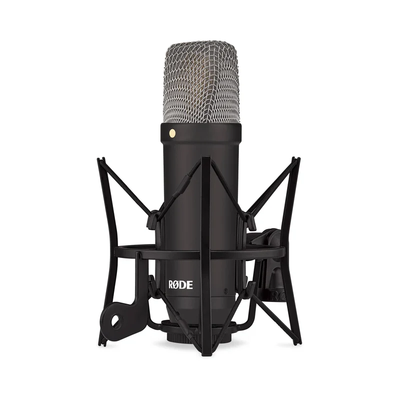RODE NT1 Signature Series Large-Diaphragm Condenser Microphone (Black)