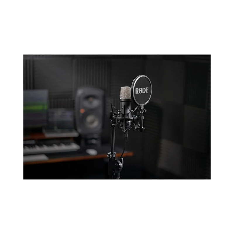 RODE NT1 Signature Series Large-Diaphragm Condenser Microphone (Black)