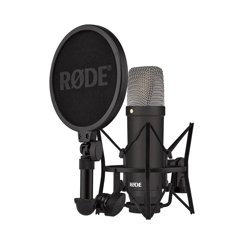 RODE NT1 Signature Series Large-Diaphragm Condenser Microphone (Black)