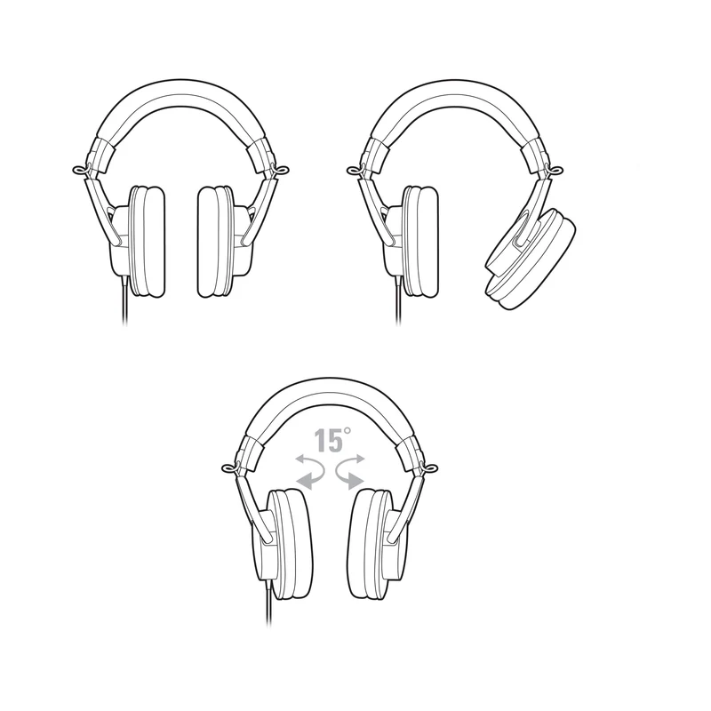 Audio-Technica ATH-M20x Closed-Back Monitor Headphones (Black)