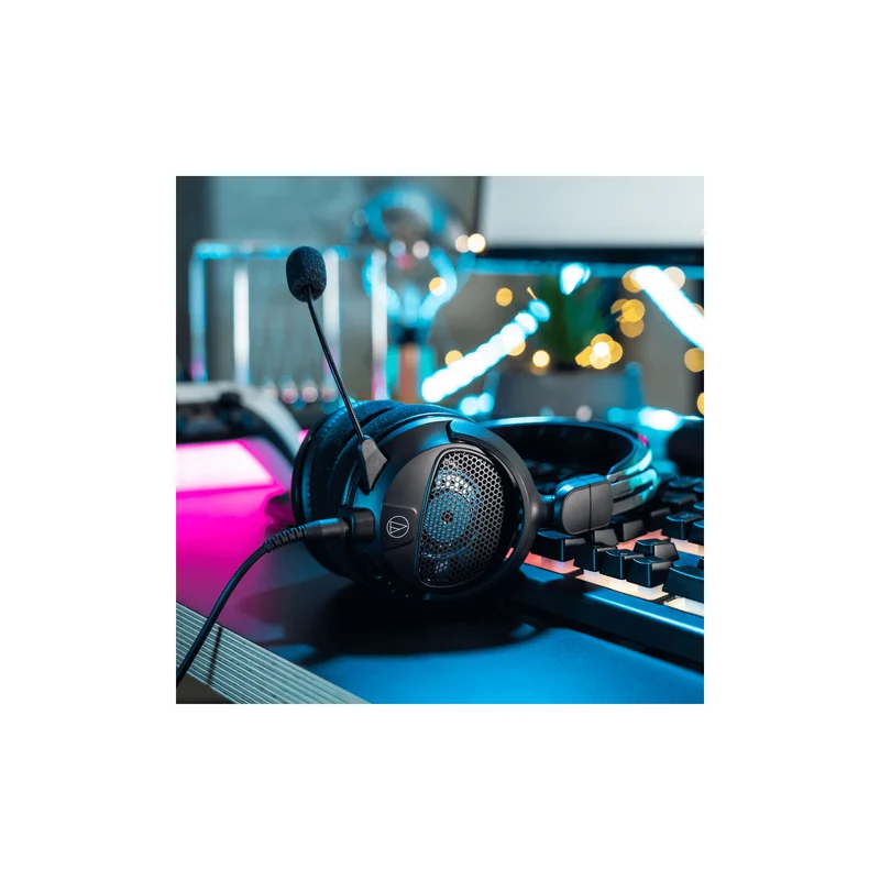 Audio-Technica Consumer ATH-GDL3 Open-Back Over-Ear Gaming Headset (Black)