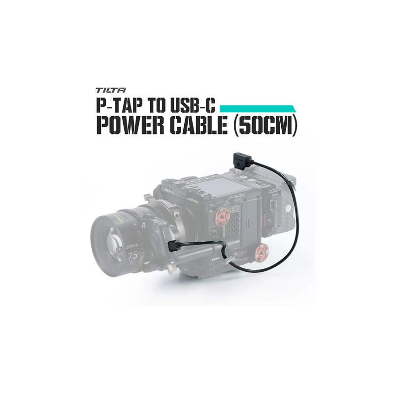 Tilta P-Tap to USB-C Power Cable (50cm)
