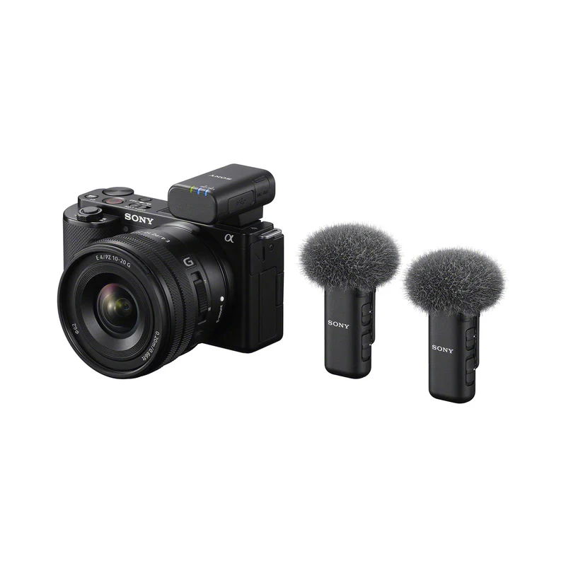 Sony ECM-W3 2-Person Wireless Microphone System with Multi Interface Shoe
