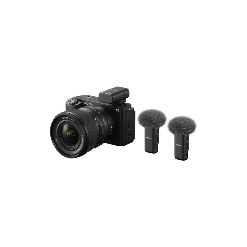 Sony ECM-W3 2-Person Wireless Microphone System with Multi Interface Shoe