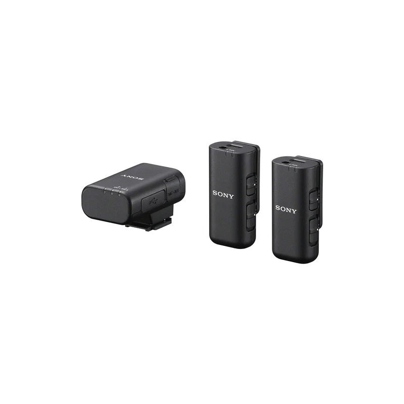 Sony ECM-W3 2-Person Wireless Microphone System with Multi Interface Shoe
