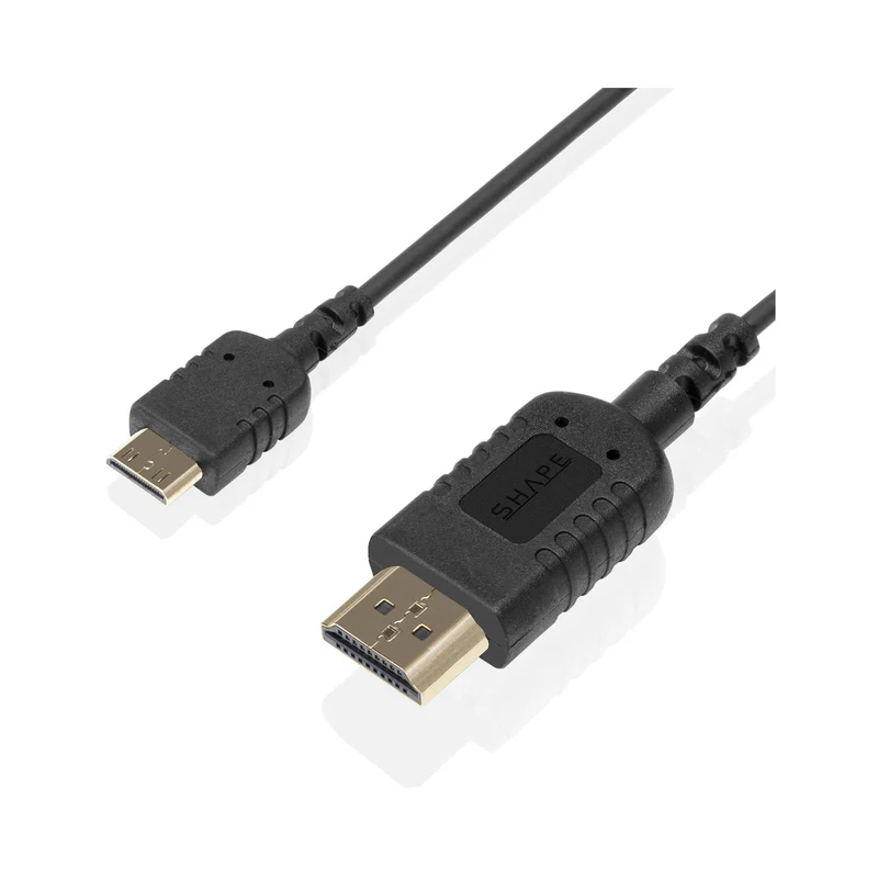 SHAPE Skinny HDMI to Mini HDMI 8K Ultra High-Speed Cable (18")