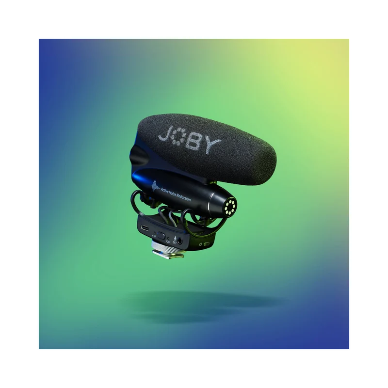 JOBY Wavo PRO Hybrid Analog/USB Camera-Mount Shotgun Microphone