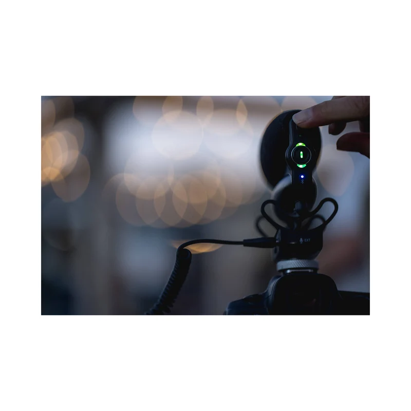 JOBY Wavo PRO Hybrid Analog/USB Camera-Mount Shotgun Microphone
