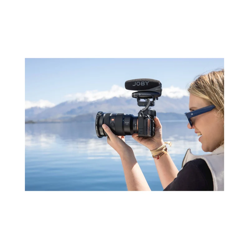 JOBY Wavo PRO Hybrid Analog/USB Camera-Mount Shotgun Microphone