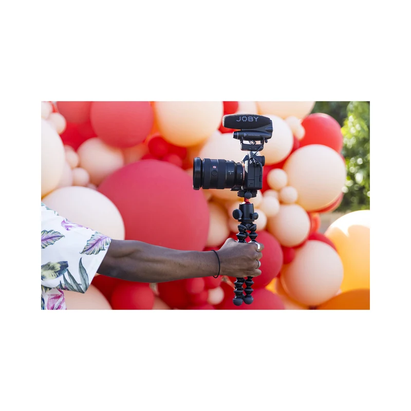 JOBY Wavo PRO Hybrid Analog/USB Camera-Mount Shotgun Microphone