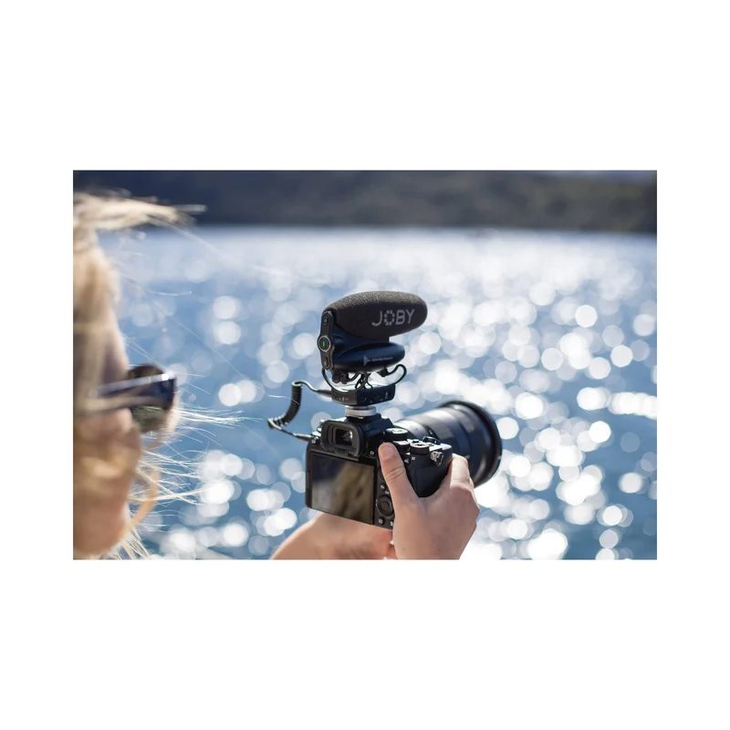JOBY Wavo PRO Hybrid Analog/USB Camera-Mount Shotgun Microphone