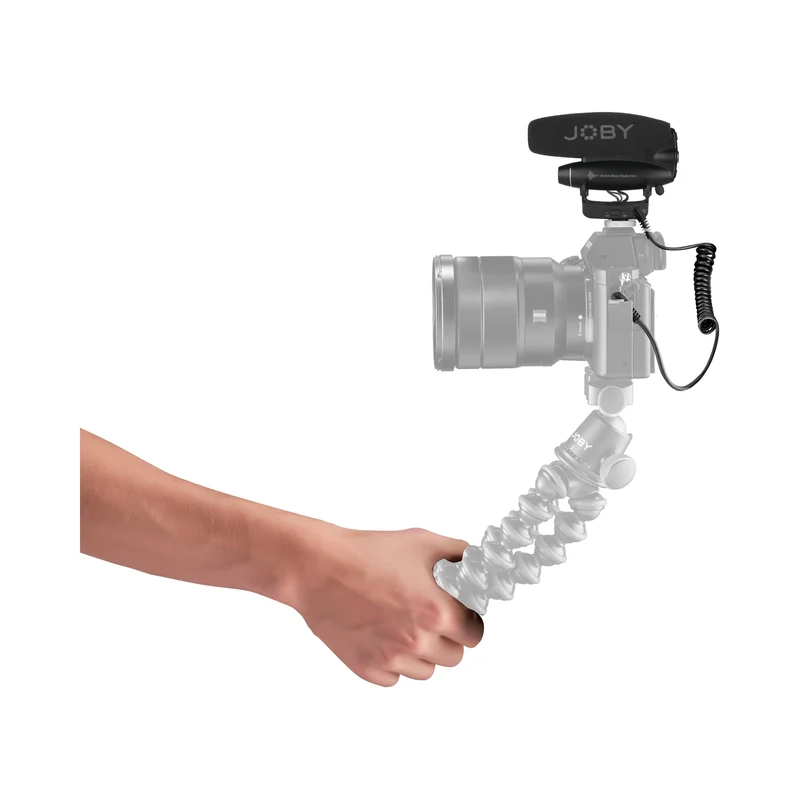 JOBY Wavo PRO Hybrid Analog/USB Camera-Mount Shotgun Microphone