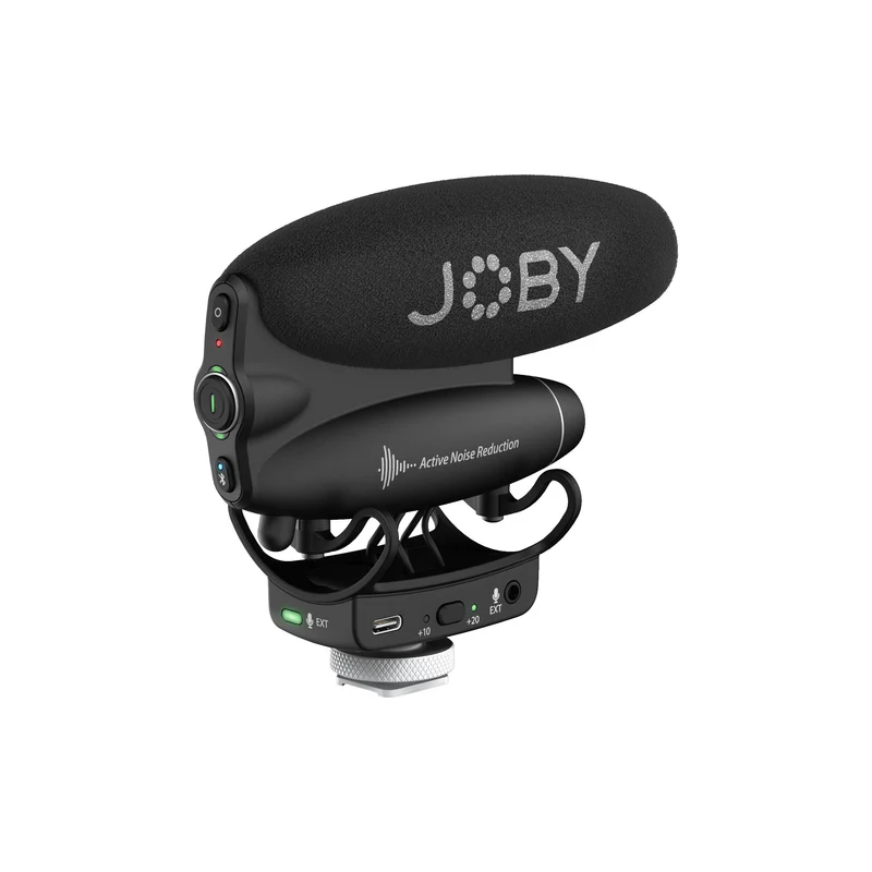JOBY Wavo PRO Hybrid Analog/USB Camera-Mount Shotgun Microphone