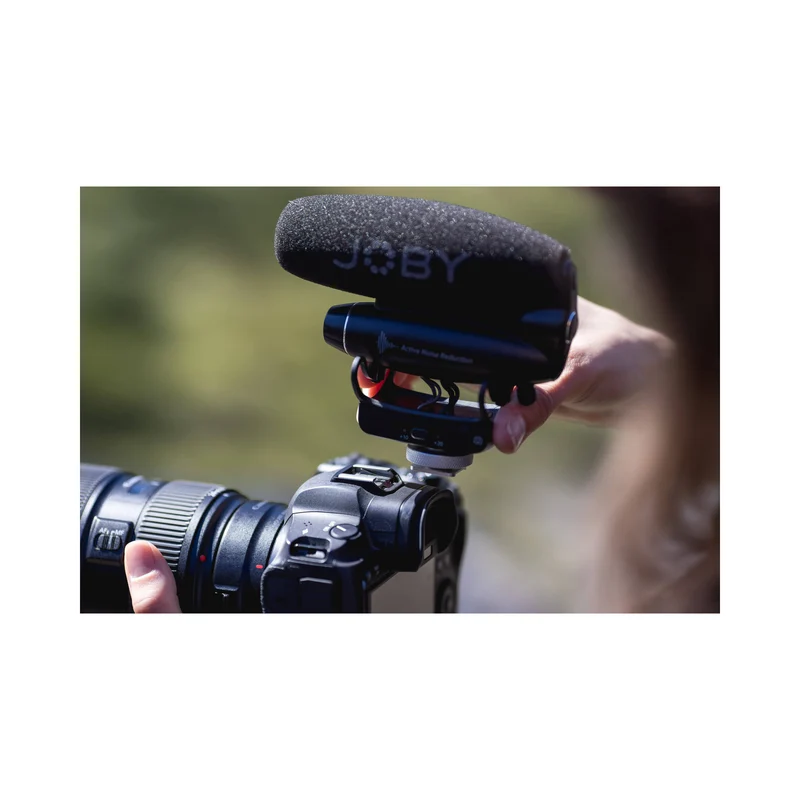 JOBY Wavo PRO Hybrid Analog/USB Camera-Mount Shotgun Microphone