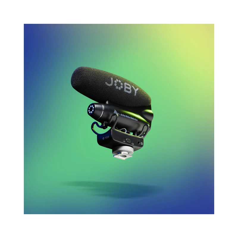 JOBY Wavo PRO Hybrid Analog/USB Camera-Mount Shotgun Microphone