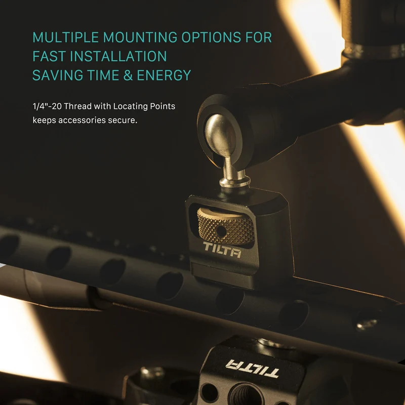 Tilta Pro Articulating Arm – Black Dual NATO Attachments