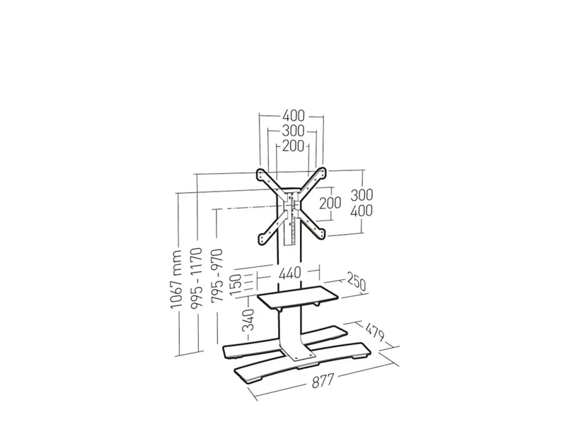 ERARD WILL 1050L + Tablette