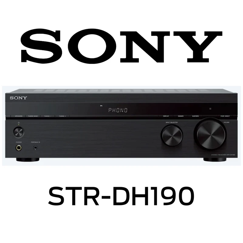 Sony STRDH190 - Récepteur stéréo 100W/C, entrée phono, Bluetooth