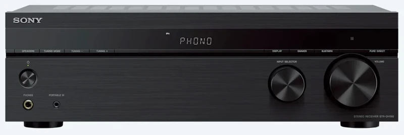 Sony STRDH190 - Récepteur stéréo 100W/C, entrée phono, Bluetooth