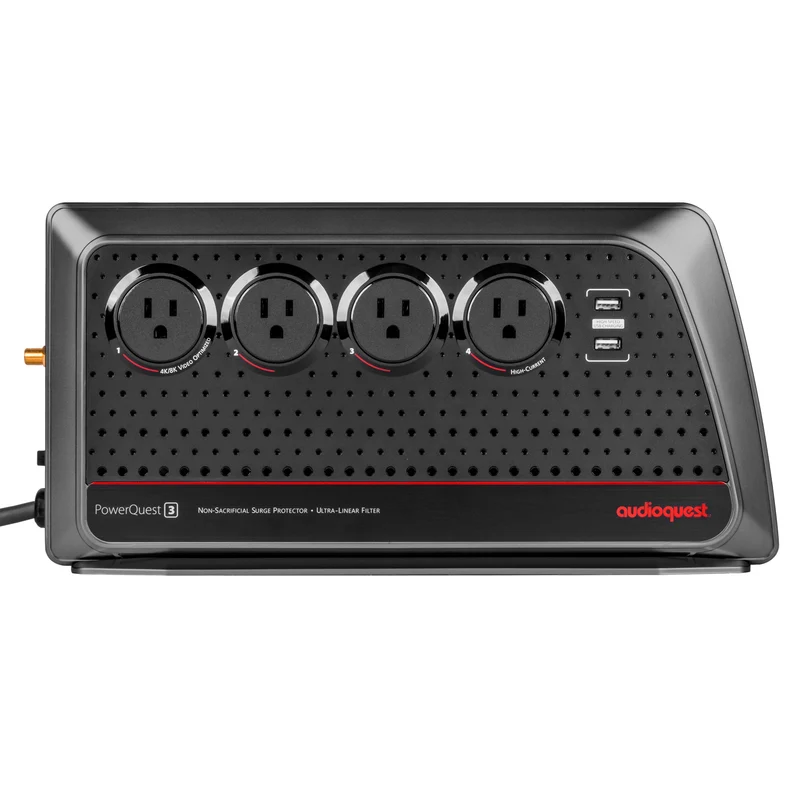 Audioquest PowerQuest 3- Barre d'alimentation/conditionneur 8 prises