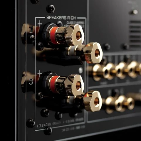 Yamaha AS1200 - Amplificateur stéréo intégré 105Watts par canal, entrée phono, HP A/B