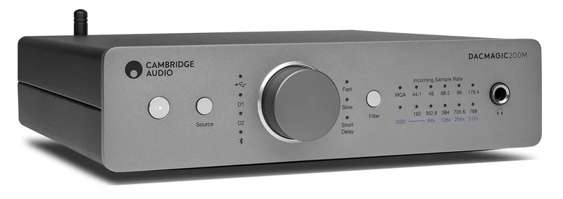 Cambridge Audio DacMagic 200M - DAC puissant 32 bits/768kHz doté d'une amplification de casque