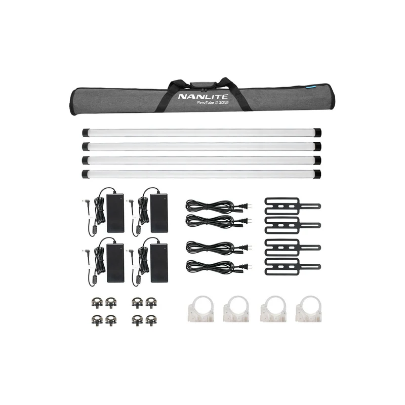 Nanlite PavoTube II 30XR RGB LED Pixel Tube Light (4', 4-Light Kit)