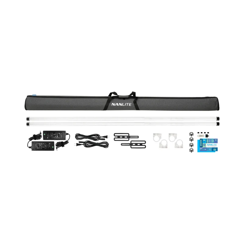 Nanlite PavoTube II 60XR RGB LED Pixel Tube Light (8', 2-Light Kit)